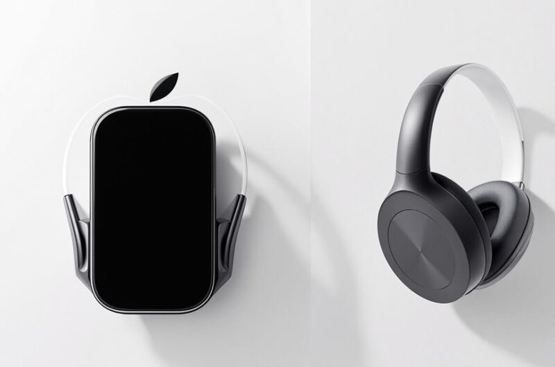 wybór modelu słuchawek Apple