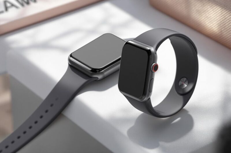 apple watch series 8 gwiezdna poświata