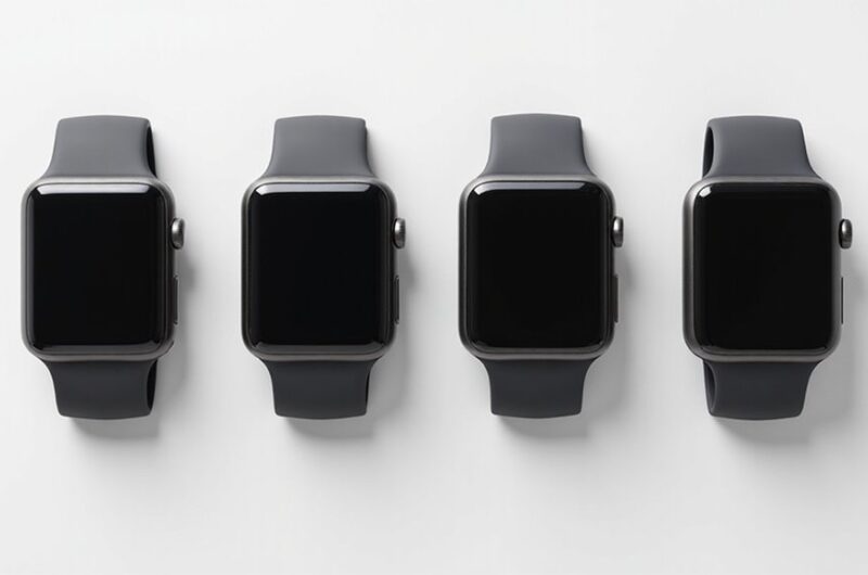 opcje rozmiarów Apple Watch
