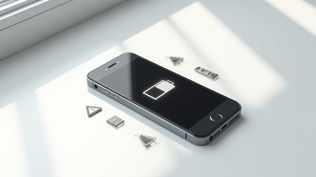 ostrzeżenia o konieczności wymiany baterii