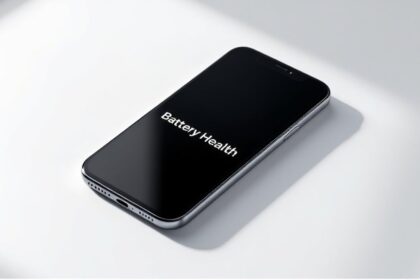 sprawdź stan baterii iPhone'a