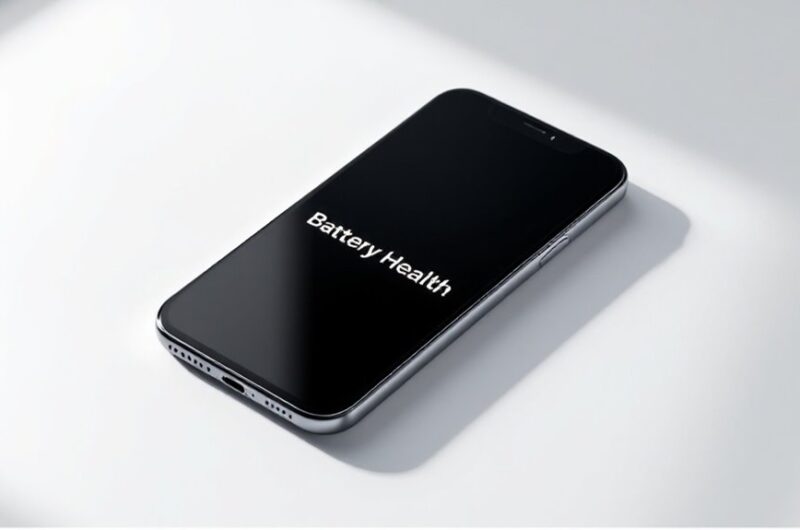 sprawdź stan baterii iPhone'a