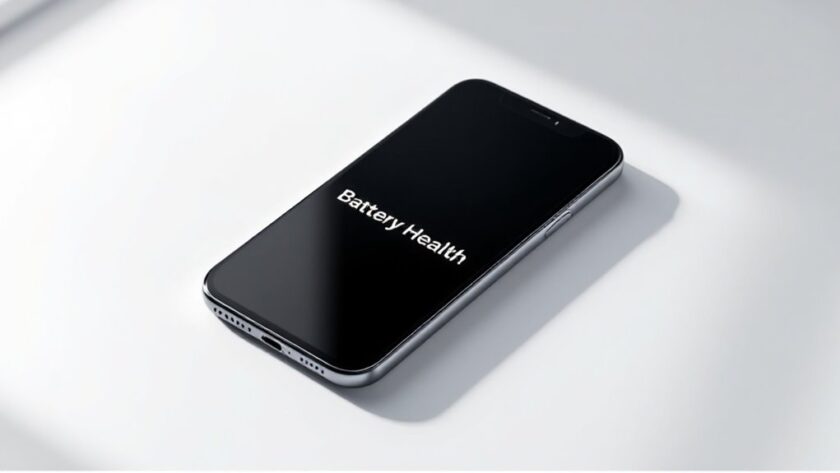 sprawdź stan baterii iPhone'a