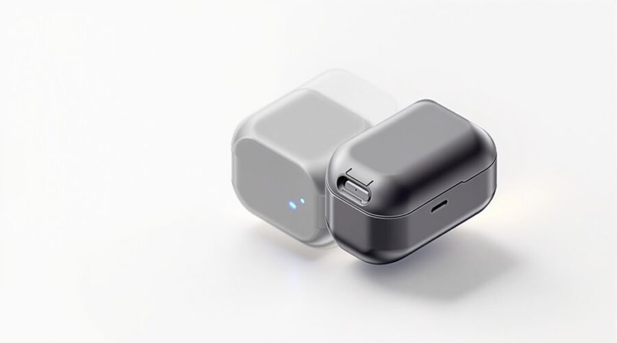 wybieranie etui ochronnego na airpodsy