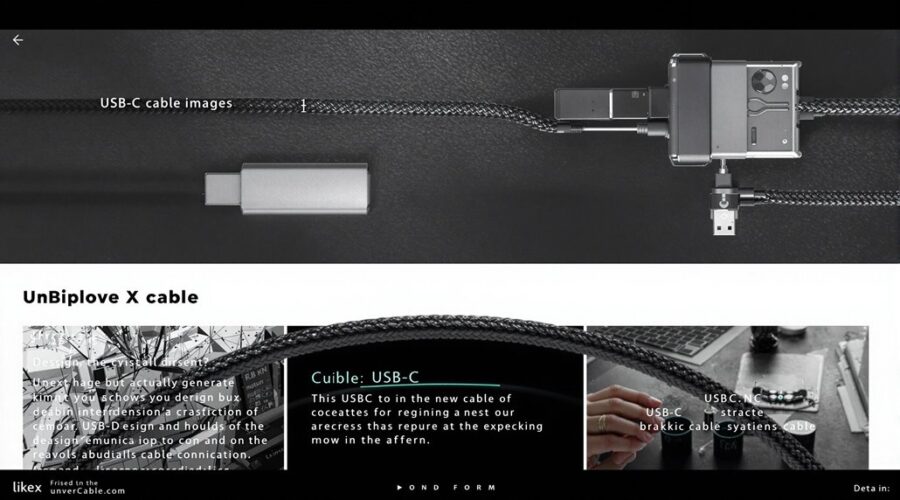 wybór najlepszego kabla USB-C
