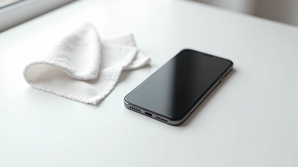 czyszczenie ekranu iPhone'a bezpiecznie