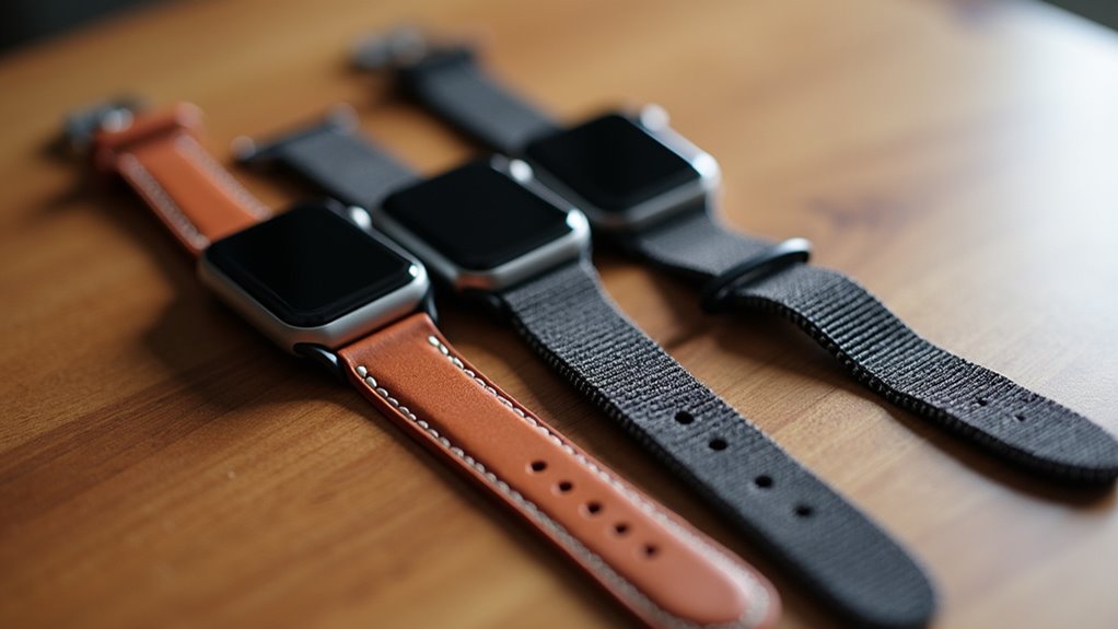 elegancki skórzany pasek do zegarka