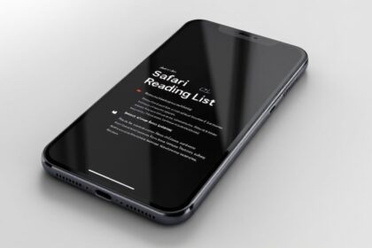 włącz listę czytelniczą Safari