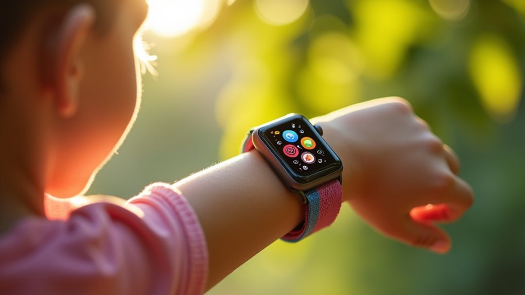 konfiguracja rodzinna umożliwia niezależne korzystanie ze smartwatcha
