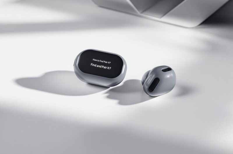 znajdź i sparuj AirPods