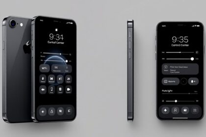 używanie centrum sterowania iPhone'a