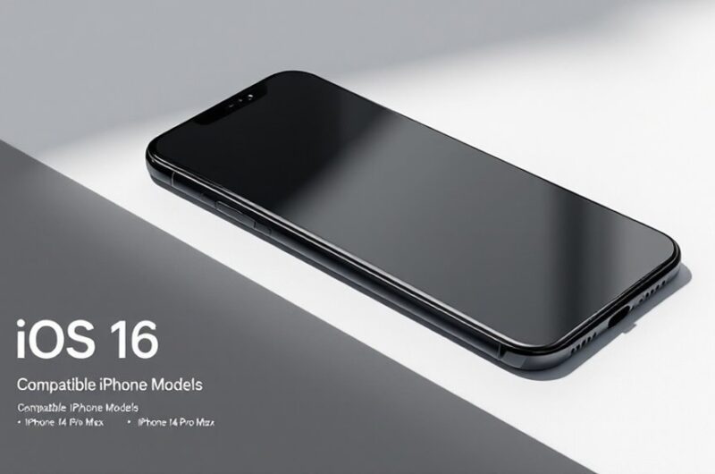 modele iPhone kompatybilne z iOS 16