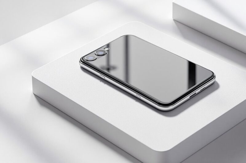 telefon z aparatem w stylu iPhone'a