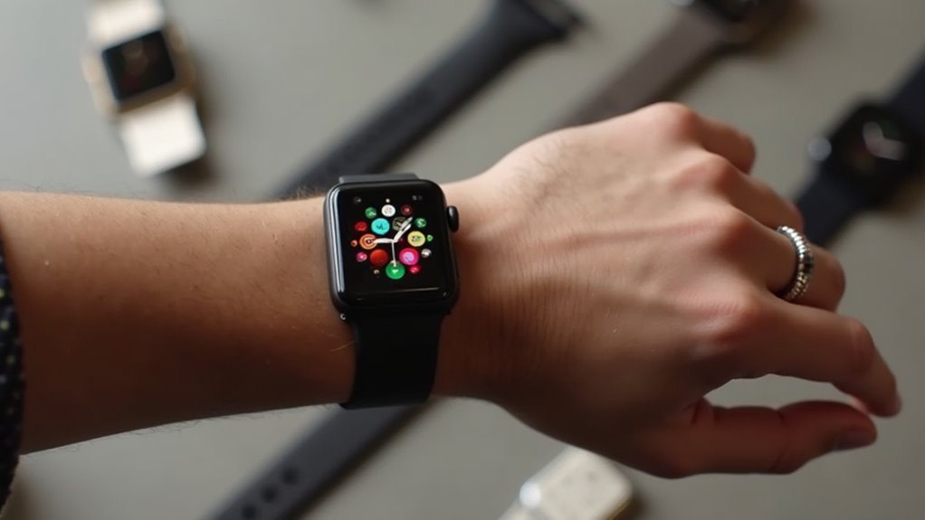 większy wyświetlacz zaawansowane czujniki