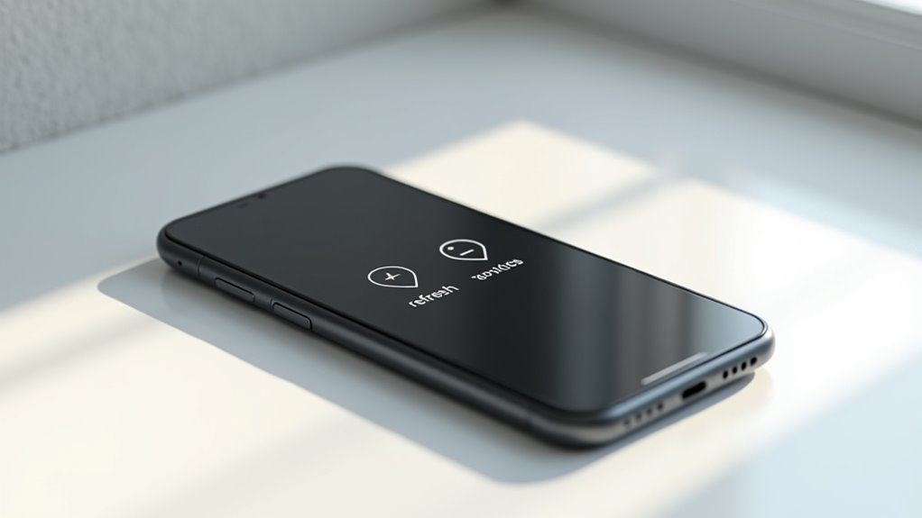 zarządzaj odświeżaniem aplikacji w tle