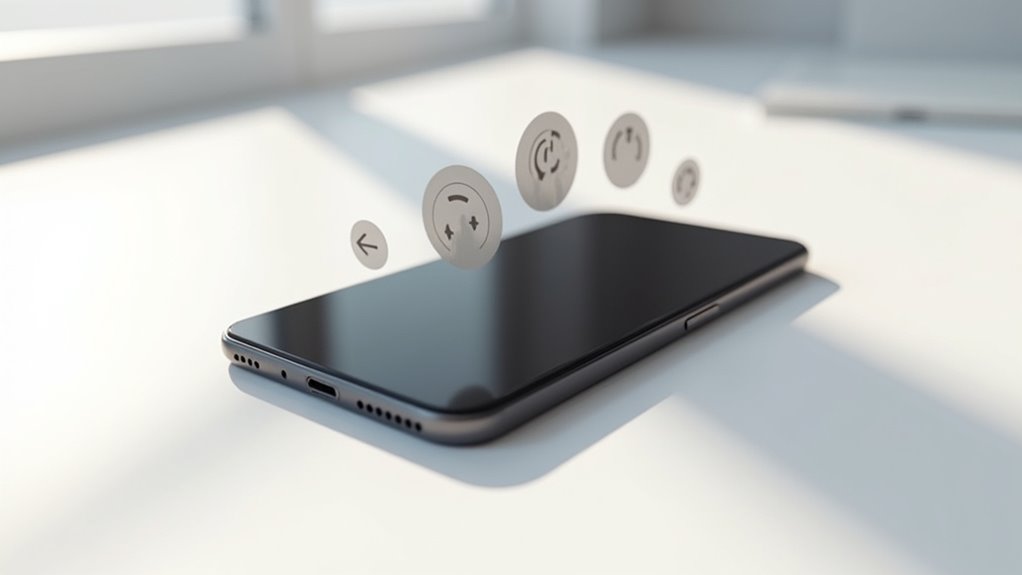 opanowanie sterowania gestami dotykowymi