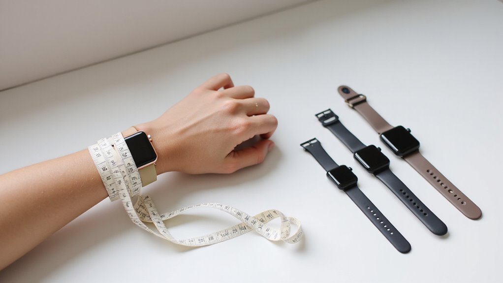 zmierz nadgarstek, aby idealnie pasował