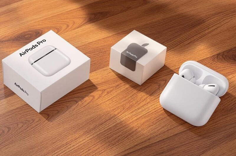 znaczenie opakowania dla słuchawek airpods