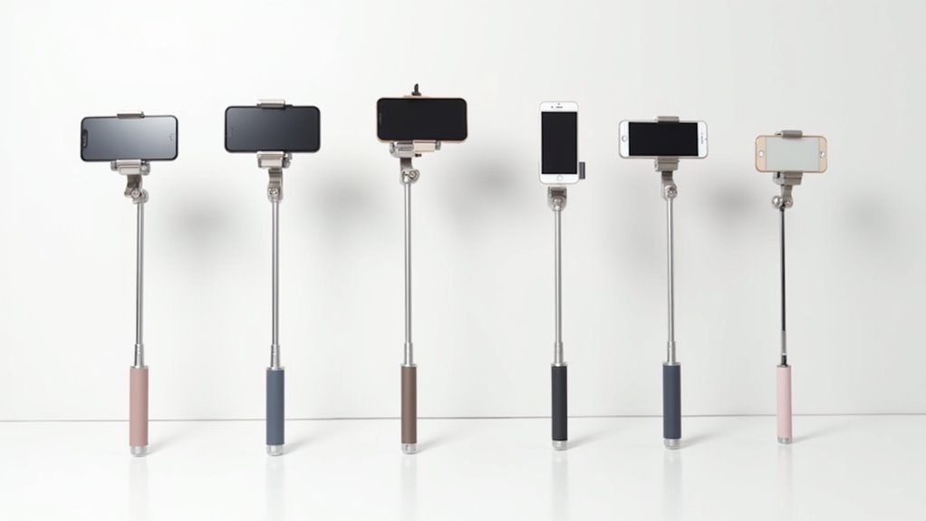 popularne opcje kijków do selfie