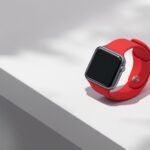 czerwony Apple Watch Series 7