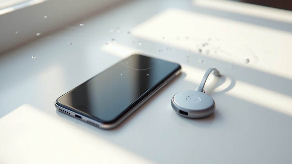 ustaw chromecast z iPhone'em