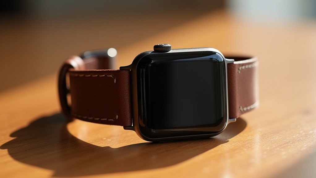 smukły pasek do zegarka z skóry