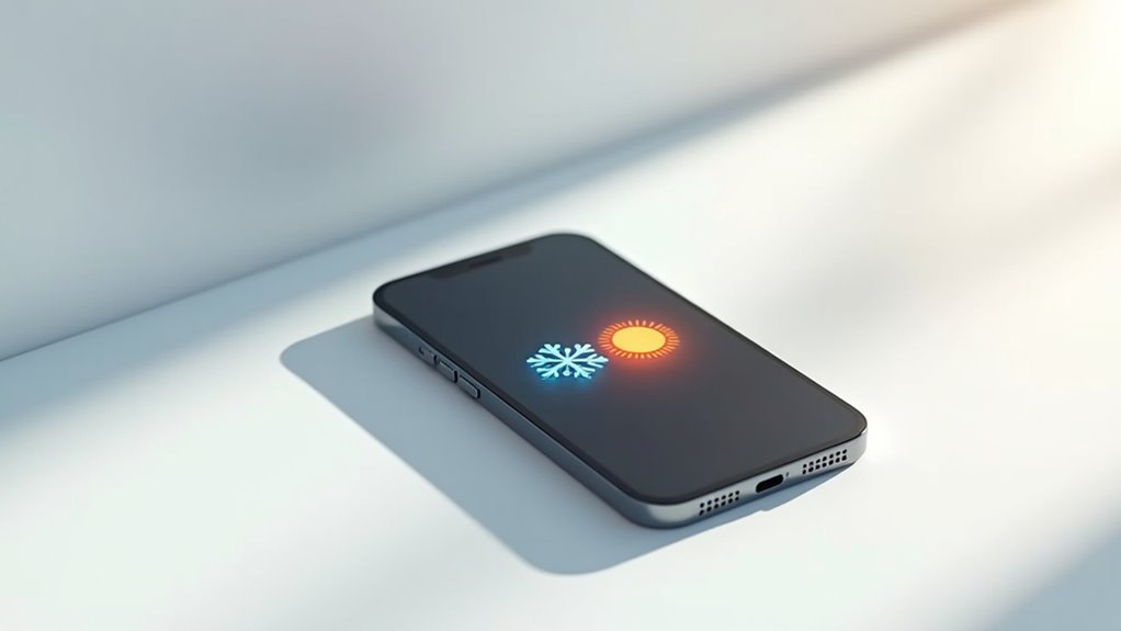 temperatura wpływa na zdrowie baterii iPhone'a