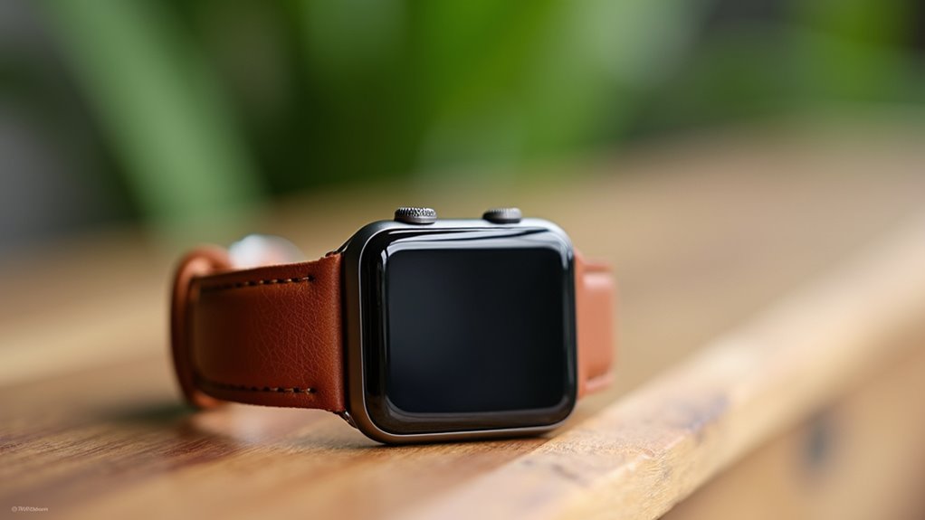 wegański pasek do zegarka ze skóry ekologicznej