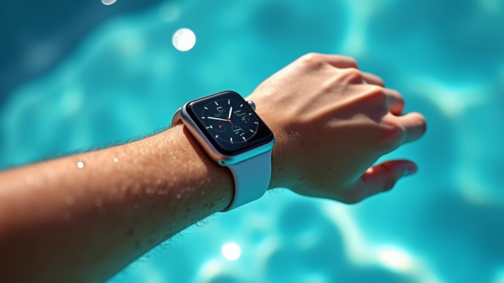 wodoodporne pływanie z jabłkiem