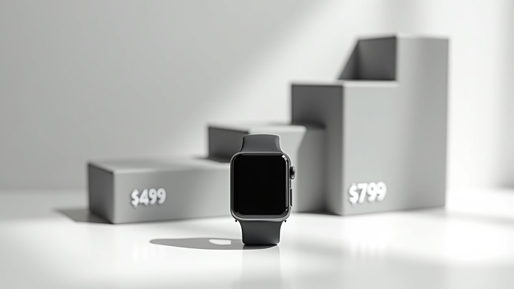 premiumowy zegarek na zewnątrz - wycena