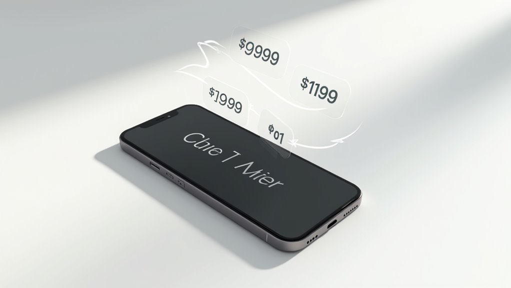 szczegóły cenowe modeli iPhone'a