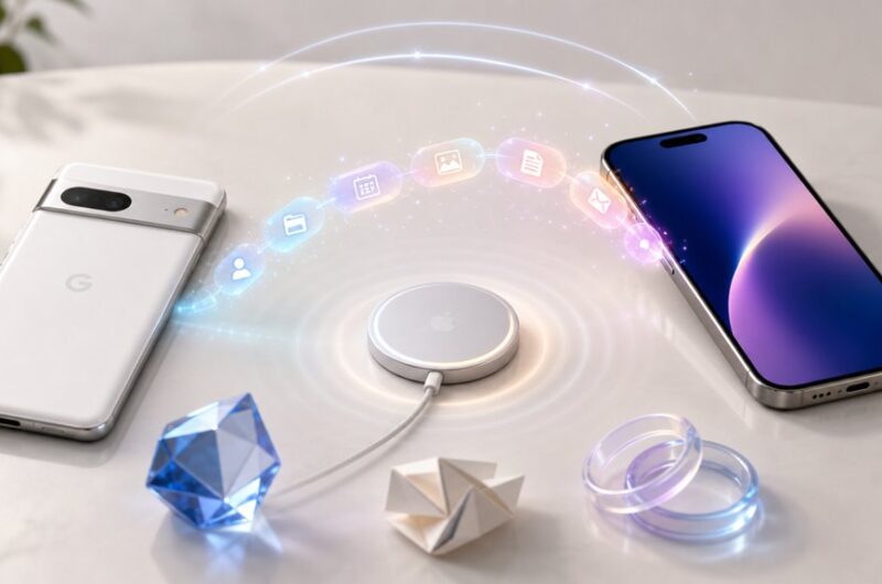 przewodnik przenoszenia danych z androida na iPhone'a