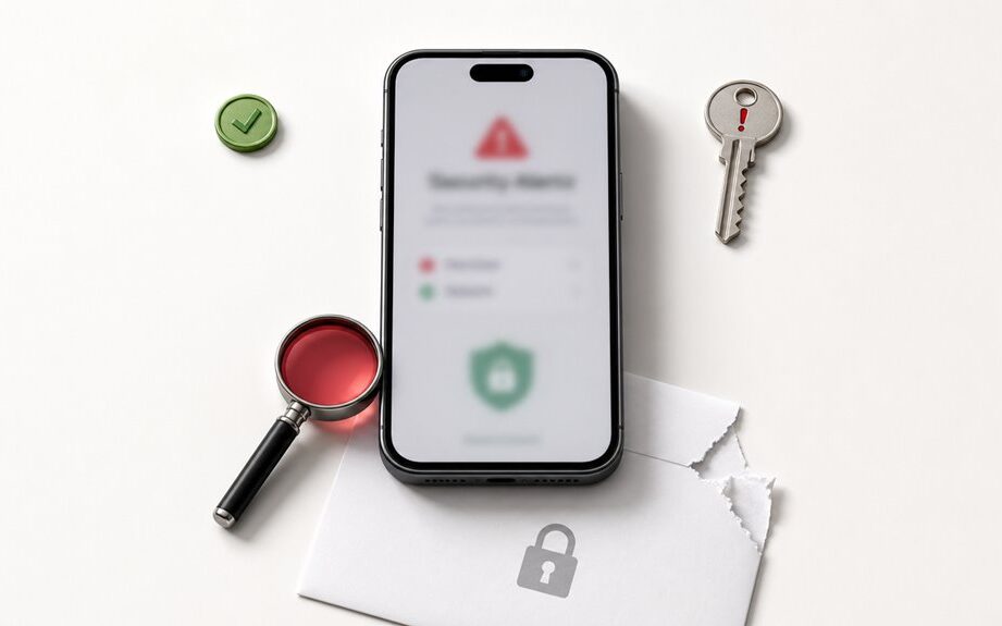 ostrzeżenie o phishingu SMS Apple ID