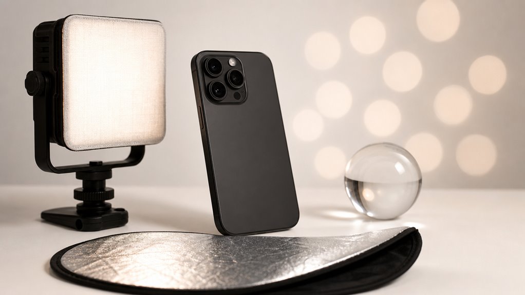 Podświetlane kolorowe bokeh porady