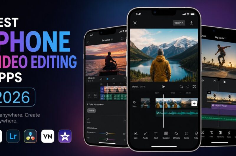 najlepsze aplikacje do edycji wideo na iOS 2026