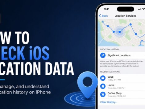 sprawdź zbieranie danych lokalizacji iOS
