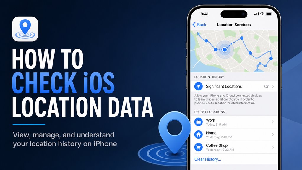 sprawdź zbieranie danych lokalizacji iOS