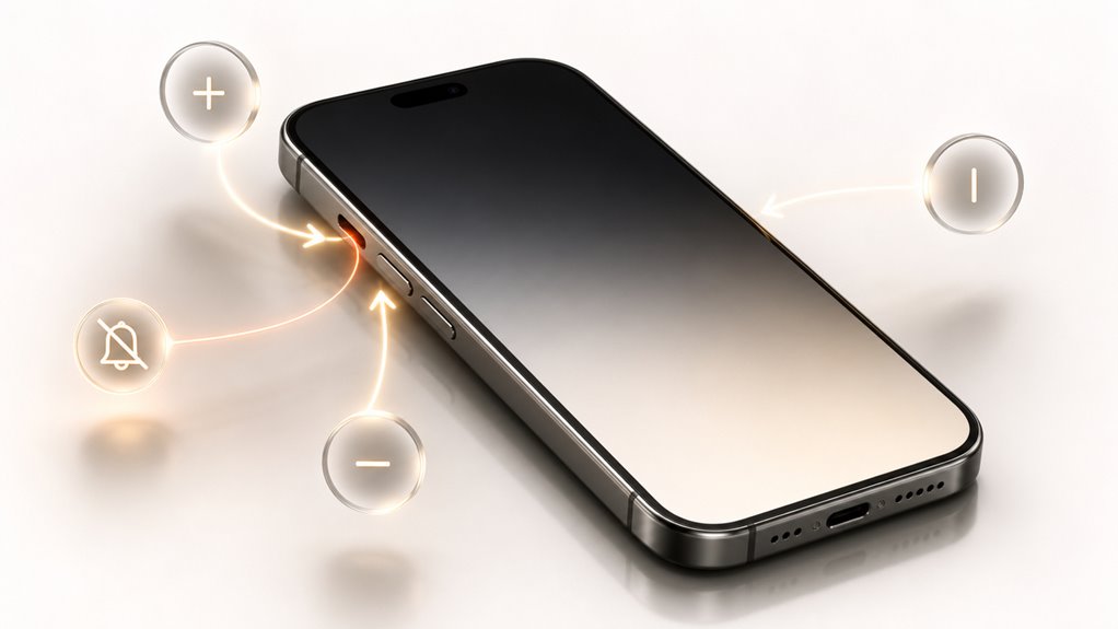 Wymuszony restart iPhone'a w celu zresetowania funkcji wyciszenia