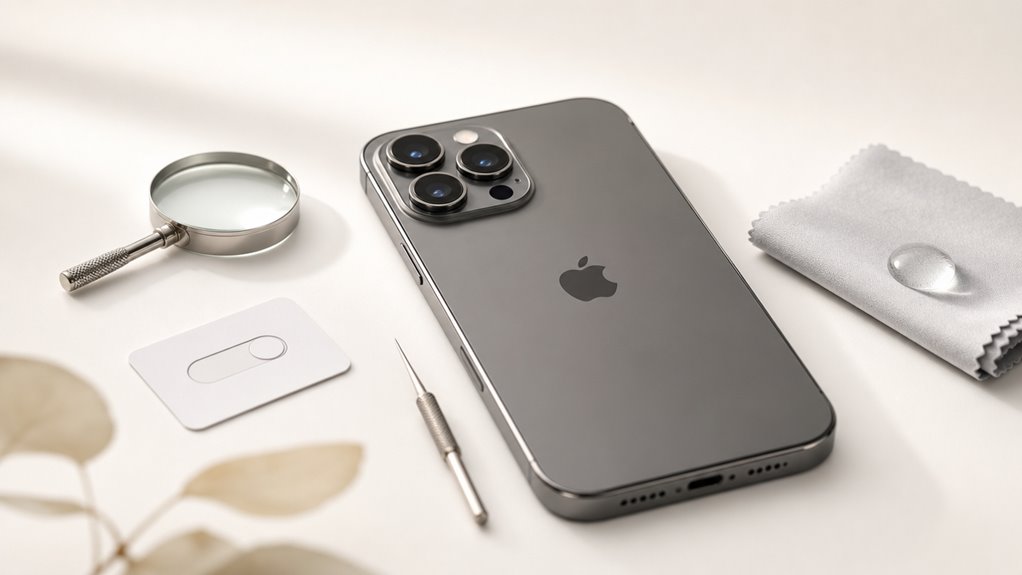 iPhone aparat zbliżenie miękki focus