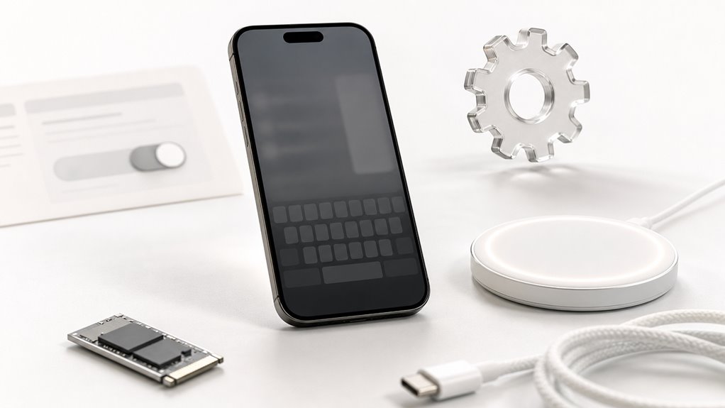 naprawa opóźnienia pisania na klawiaturze iPhone
