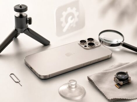 szczegóły awarii stabilizacji optycznej w iPhone
