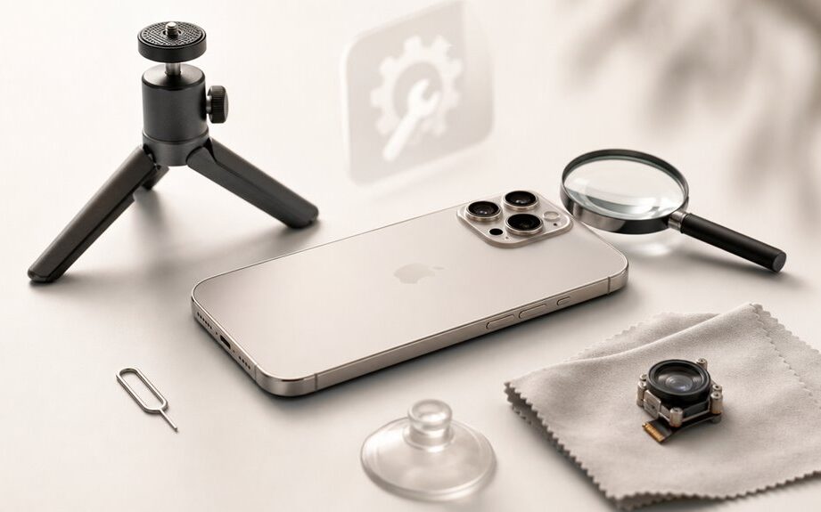 szczegóły awarii stabilizacji optycznej w iPhone