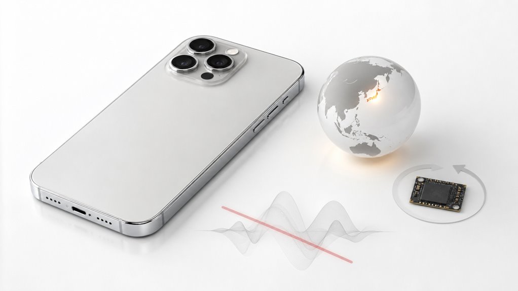 blokada regionalna dźwięku migawki iPhone'a