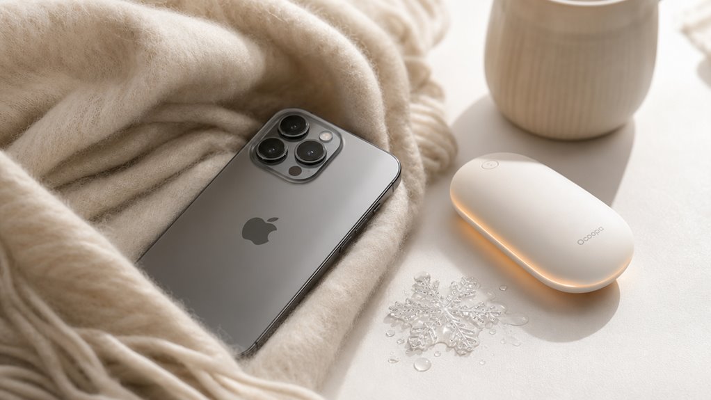 Trzymaj iPhone'a w ciepłej kieszeni
