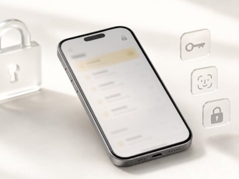 zablokuj notatki hasłem lub Face ID