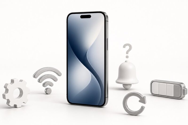powiadomienia push nie działają na iPhonie