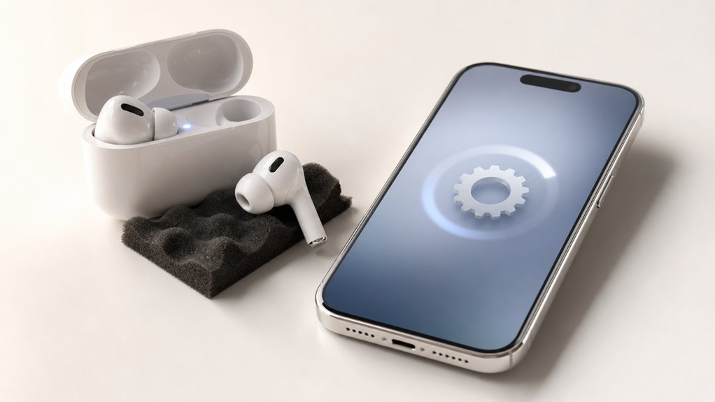 zresetuj mikrofon airpods poprzez resetowanie