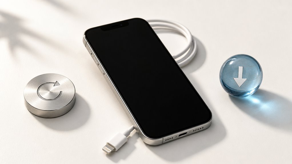restart update back up charge