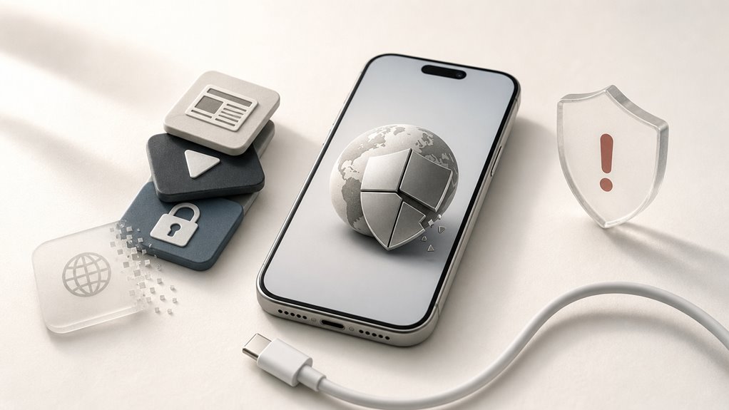 strony zablokowane przez ograniczenia iCloud Private Relay