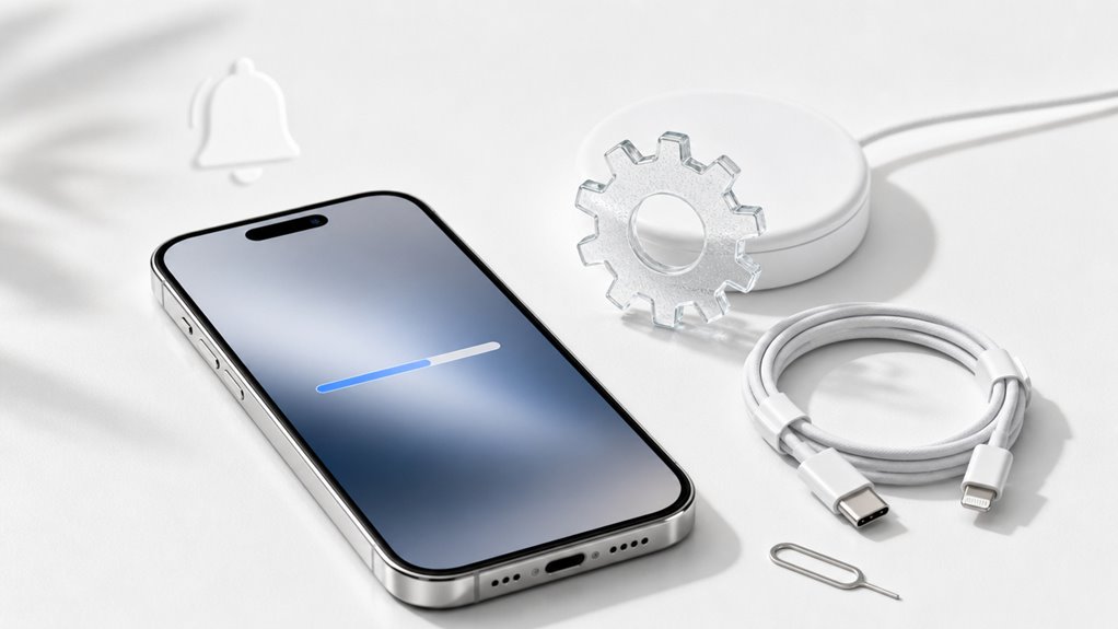 aktualizacja iOS lub przywrócenie ustawień fabrycznych zalecane
